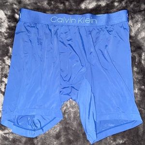 Calvin Klein Black Luxury Nylon Men's Boxer Briefs